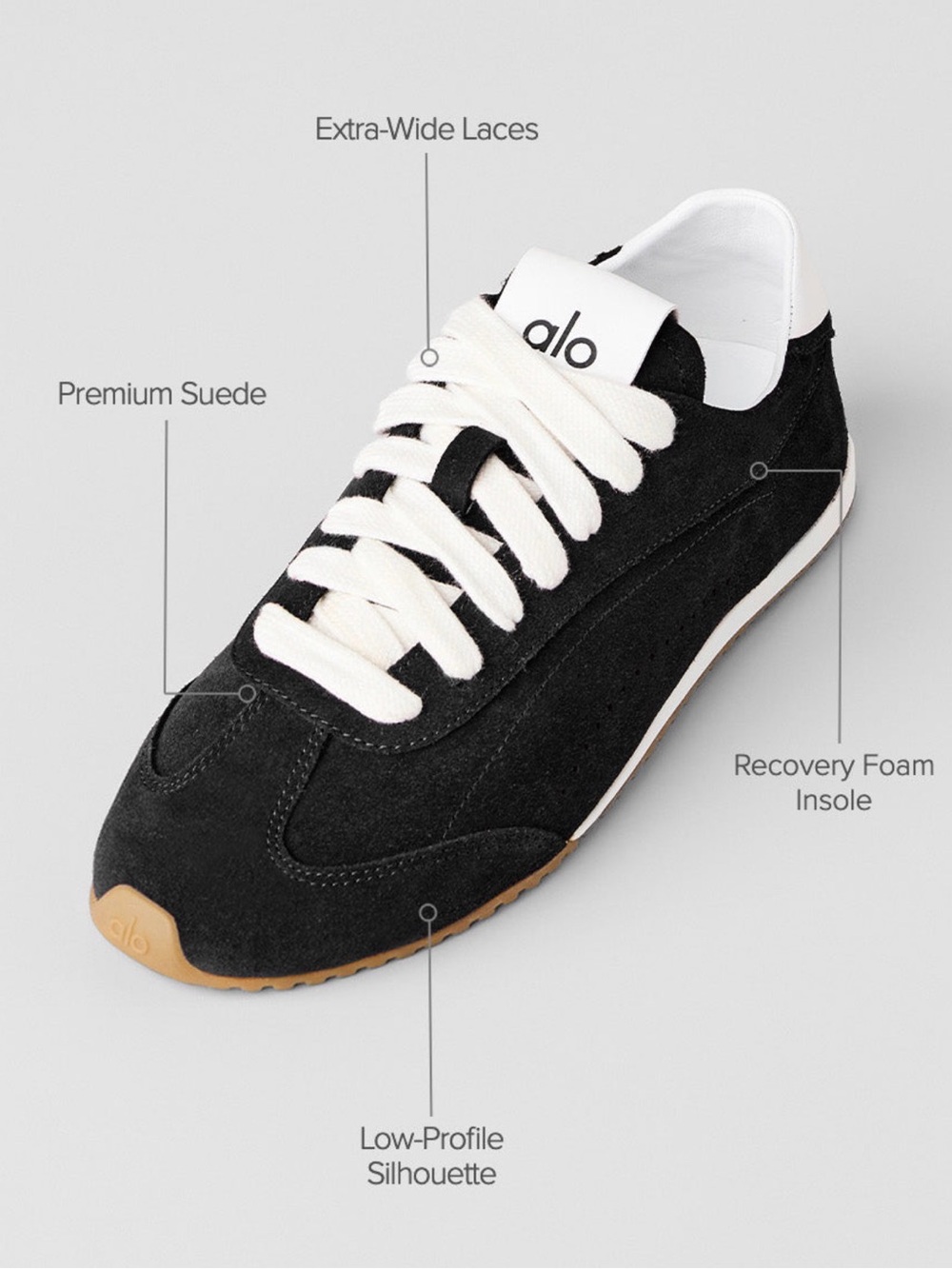 Alo Sunset Sneaker - Black